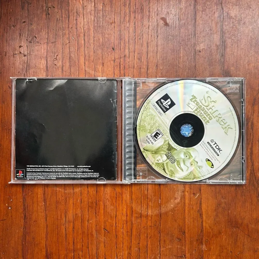 Shrek: Treasure Hunt (Sony PlayStation 1, 2002) PS1 CIB Complete